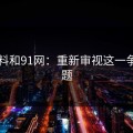 91黑料和91网：重新审视这一争议话题