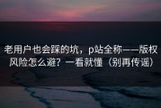 老用户也会踩的坑，p站全称——版权风险怎么避？一看就懂（别再传谣）